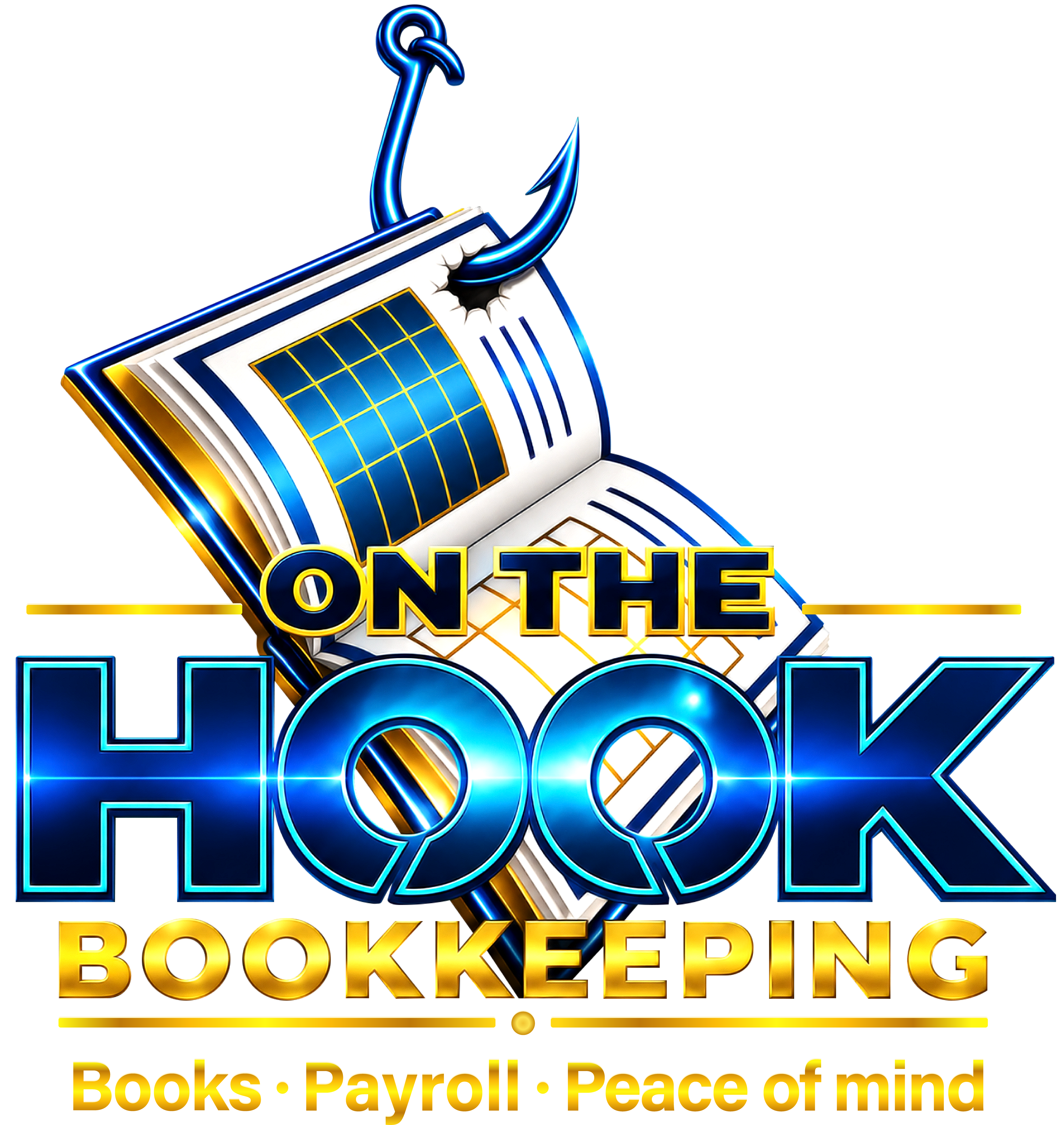 On the Hook Bookkeeping logo